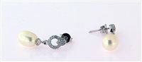 Orecchini Forever Gioielli Donna Orecchini Perla in Argento Perla FGOR00070 - FGOR00070